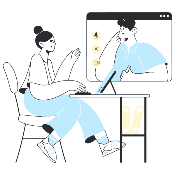 Healthcare card illustration
